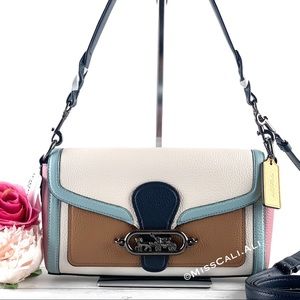 COACH Jade Shoulder Bag Colorblock Crossbody